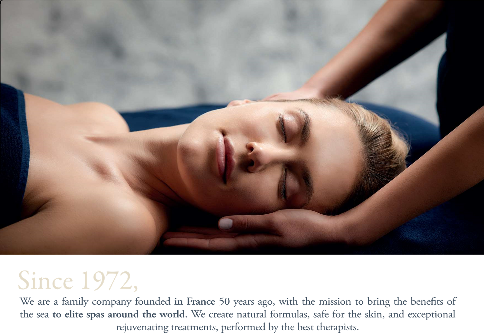 Facials with the spirit and values of the Sea