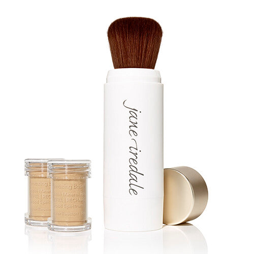 Amazing Base Loose Mineral Powder Foundation Refillable Brush