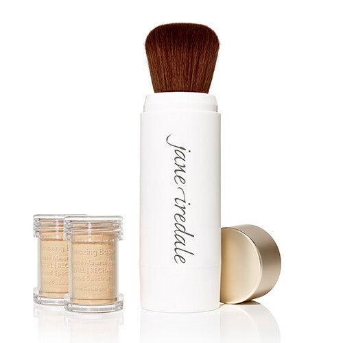 Amazing Base Loose Mineral Powder Foundation Refillable Brush