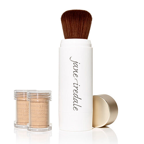 Amazing Base Loose Mineral Powder Foundation Refillable Brush