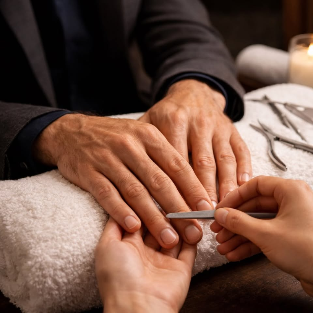 Gentleman's Manicure 45 Min